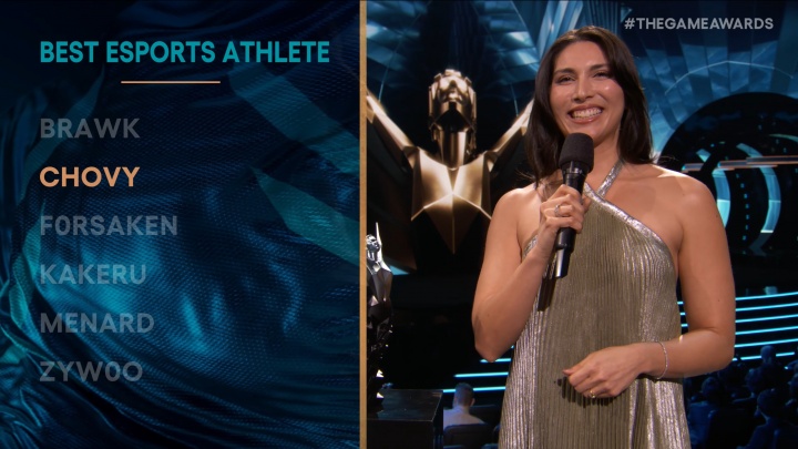 TGA2025年度最佳电竞选手——英雄联盟职业选手Chovy